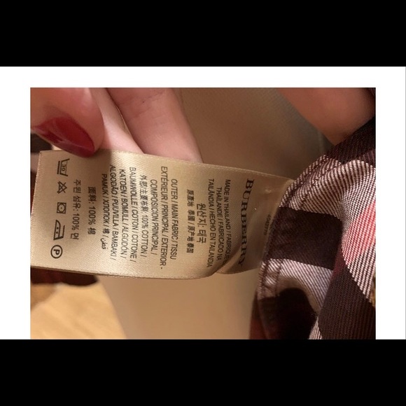 Burberry plaid shirt gold buttons - Picture 5 of 6